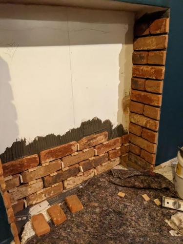 Feature Fireplace Project in Worcester