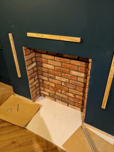 Feature Fireplace Project in Worcester