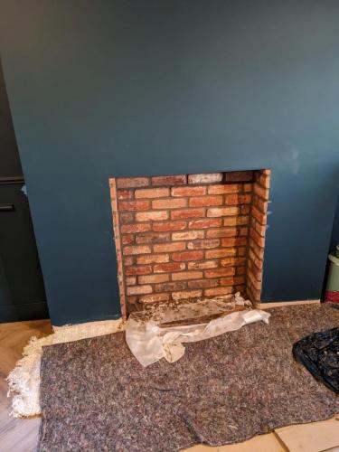 Feature Fireplace Project in Worcester