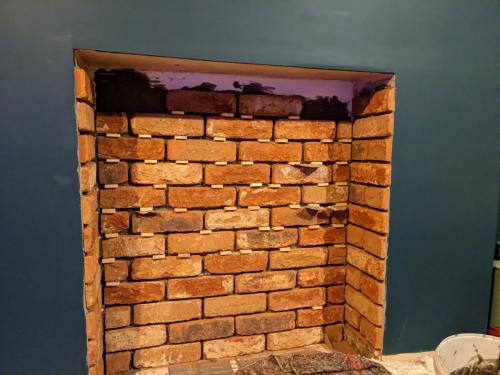 Feature Fireplace Project in Worcester