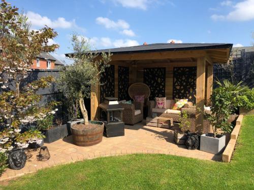 Garden Patio and Gazebo Project in Worcester 