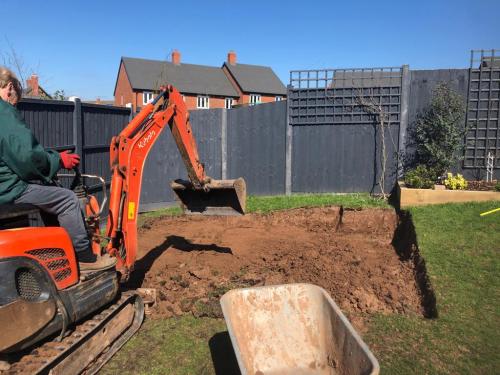 Garden Patio and Gazebo Project in Worcester 