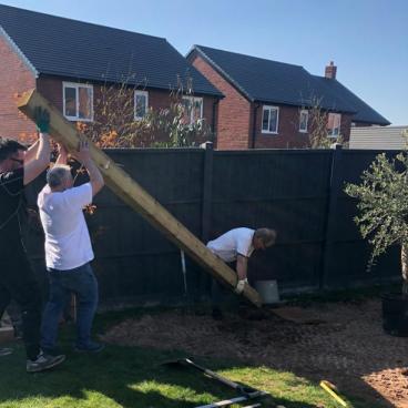 Garden Patio and Gazebo Project in Worcester 