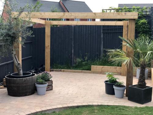 Garden Patio and Gazebo Project in Worcester 